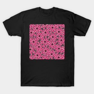 Daisy Garden - Hot Pink 2 T-Shirt